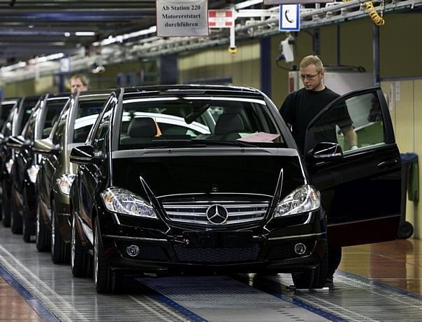 Die Mercedes-Benz Kompaktfahrzeuge werden im Werk Rastatt produziert